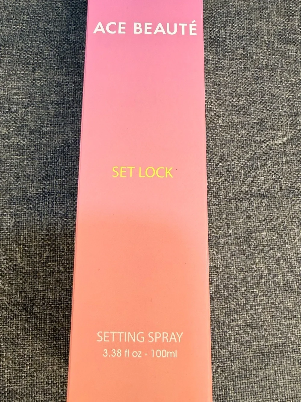 Ace Beauty Set Lock Makeup Setting Spray 3.38 fl oz New